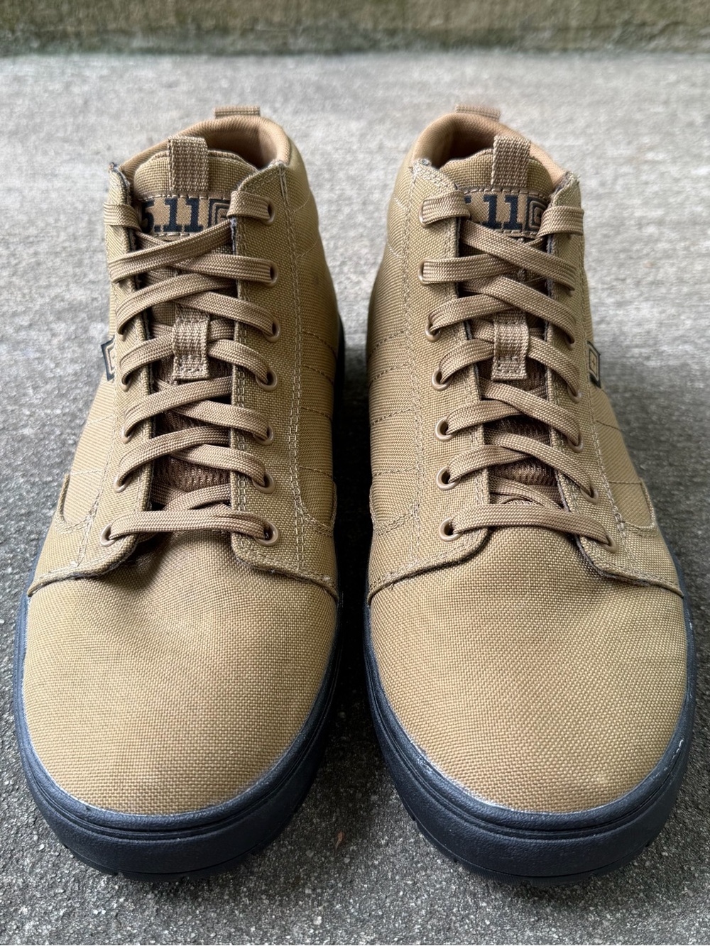 5.11 Tactical Foley Mid Top Shoes Men’s Size 12 Dark Coyote Everyday Outdooor - Picture 6 of 10